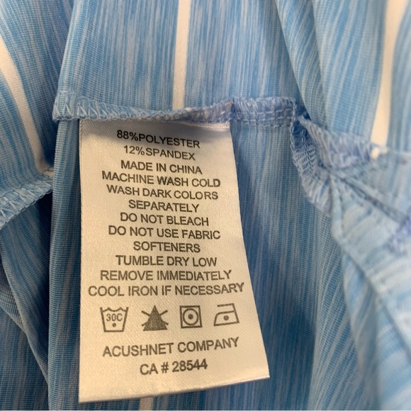 FootJoy Mens Blue Golf Shirt Size XL Moorpark Country Club Excellent Condition! - Picture 8 of 8